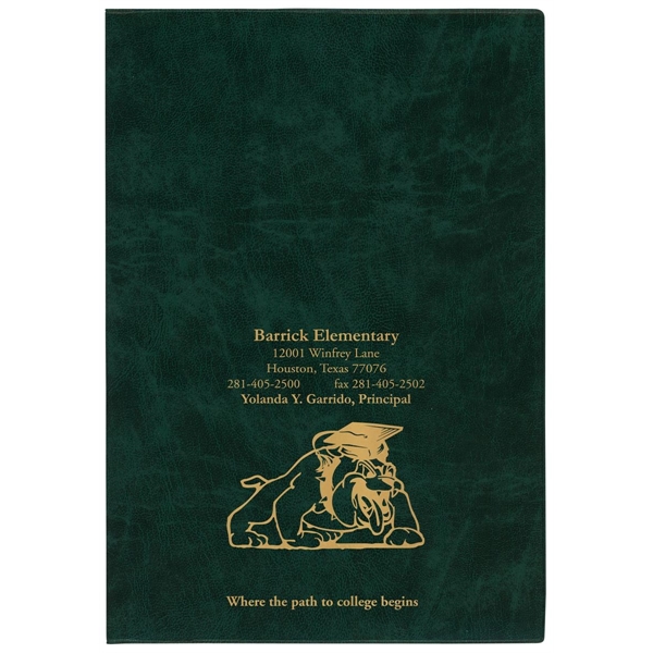 7 x 10 Executive Vinyl Cover Academic Planner... from ASI 83770 Royal Industries / The Royal Line