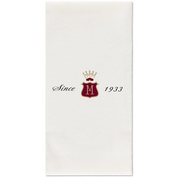 Dinner napkins, 1/8 fold, 4 1/4" x 8 1/2" folded, 17"... from ASI 88200 TK Sorg's - A Div of Arch Promo Group, LLC / GRANDE