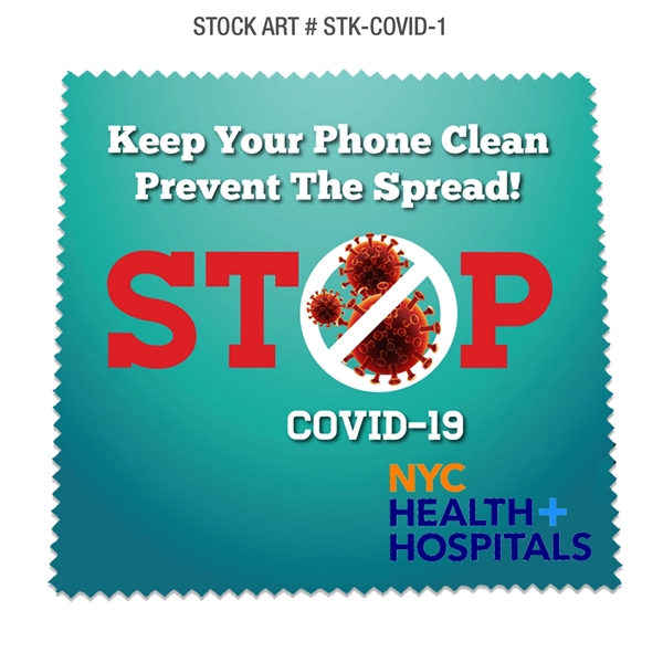 Cleaning cloth made of microfiber material for cleaning electronics and glasses... from ASI 44900 NC Custom (CI/Lanco) / Taylor & Grant Lanco