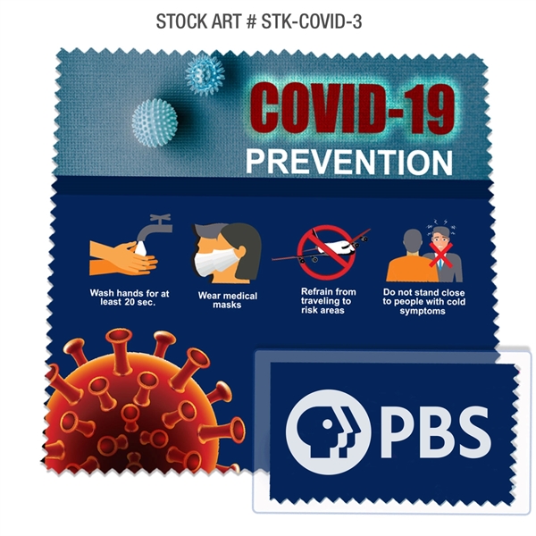 Cleaning cloth made of microfiber material for cleaning electronics and glasses... from ASI 44900 NC Custom (CI/Lanco) / Taylor & Grant Lanco