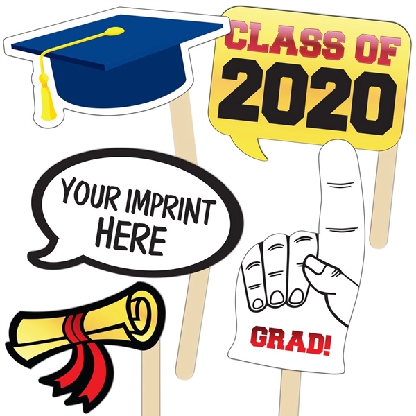 New Graduation Selfie Kit! Includes 5 fun pieces bagged in each... from ASI 67620 Lion Circle Corp / Lion/Circle