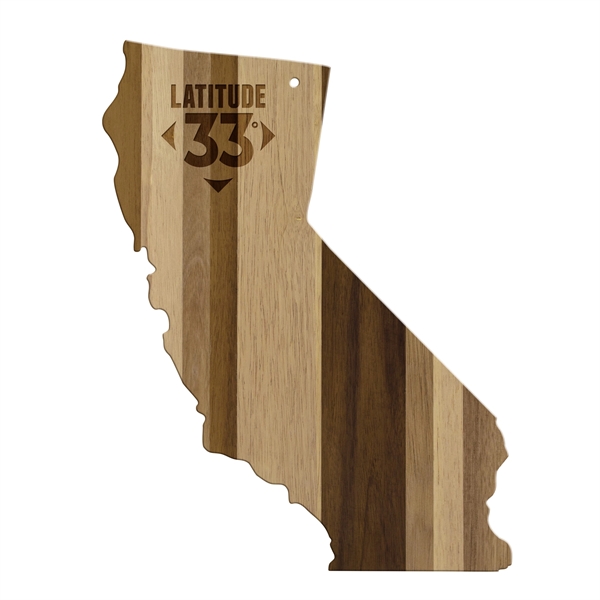 California State shaped cutting boards are the perfect promotional gift for... from ASI 91565 Totally Bamboo