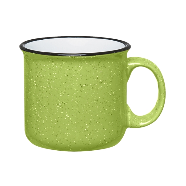 15 oz. ceramic campfire mug with retro granite design.... from ASI 61125 Hit Promotional Products / Hit®