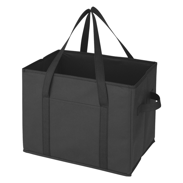 Non-woven multi-tasking organizer folds flat when not in use.... from ASI 61125 Hit Promotional Products / Hit®