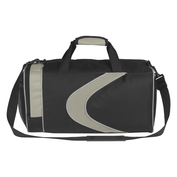 Sports duffel bag with top zippered compartment and shoulder strap.... from ASI 61125 Hit Promotional Products / Hit®