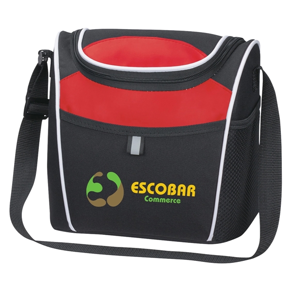 Mesa Lunch Kooler Bag is made of 600 denier polyester with... from ASI 61125 Hit Promotional Products / Hit®