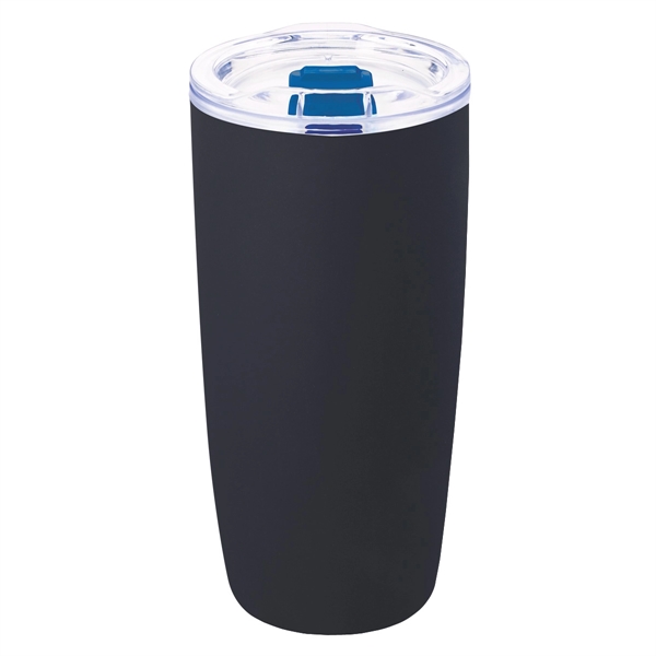 19 oz. matte black tumbler with double wall insulation and acrylic... from ASI 61125 Hit Promotional Products / Hit®