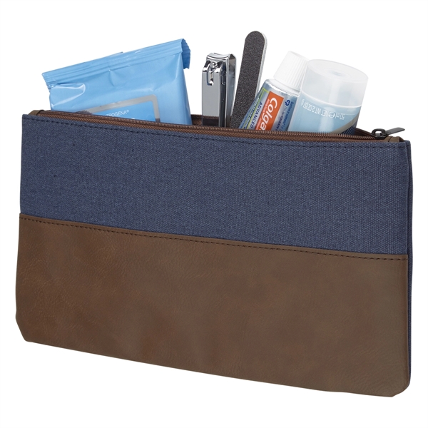 10" x 5 1/2" zippered pouch made of 12 oz. cotton... from ASI 61125 Hit Promotional Products / Hit®