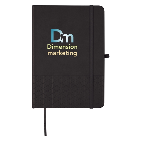 Journal with 70 lined pages, a pen loop, polypropylene cover, matching... from ASI 61125 Hit Promotional Products / Hit®