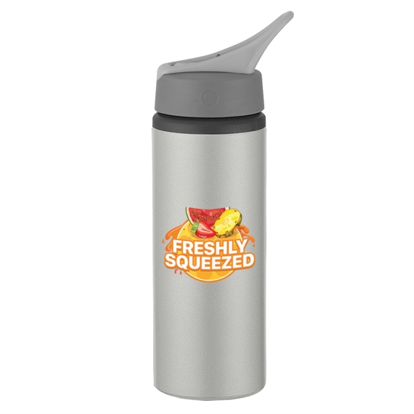 25 oz. Aluminum bike bottle with screw on, spill-resistant sip top... from ASI 61125 Hit Promotional Products / Hit®