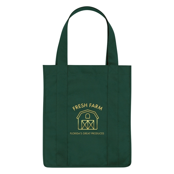 Non-Woven Shopper Tote Bag.  Made of 80 Gram Non-Woven, Coated... from ASI 61125 Hit Promotional Products / Hit®