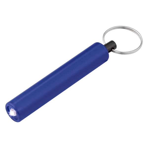 Mini LED flashlight with a split ring key tag attached.... from ASI 61125 Hit Promotional Products / Hit®