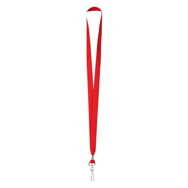 36" lanyard made of polyester with metal crimp and J-hook attachment.... from ASI 61125 Hit Promotional Products / Hit®