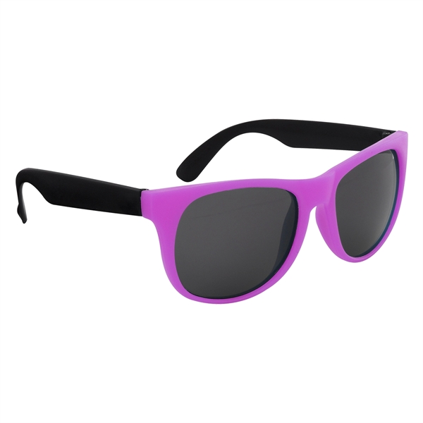 Kapowski rubberized sunglasses for a boost in style while protecting against... from ASI 61125 Hit Promotional Products / Hit®