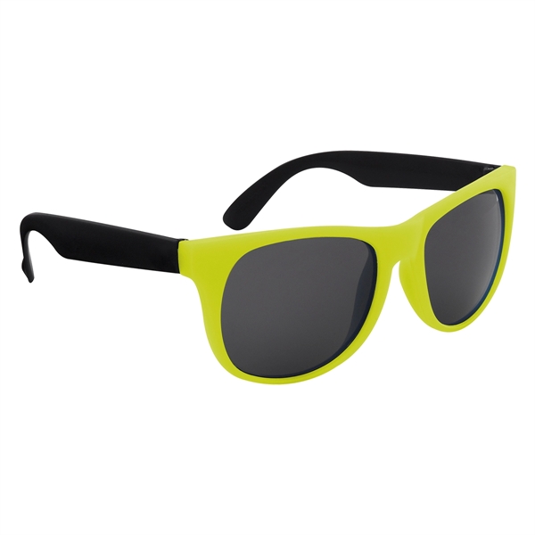 Kapowski rubberized sunglasses for a boost in style while protecting against... from ASI 61125 Hit Promotional Products / Hit®