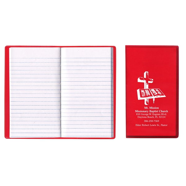 Tally Book - Translucent Vinyl Cover... from ASI 83770 Royal Industries / The Royal Line