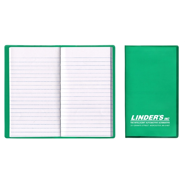 Tally Book - Translucent Vinyl Cover... from ASI 83770 Royal Industries / The Royal Line