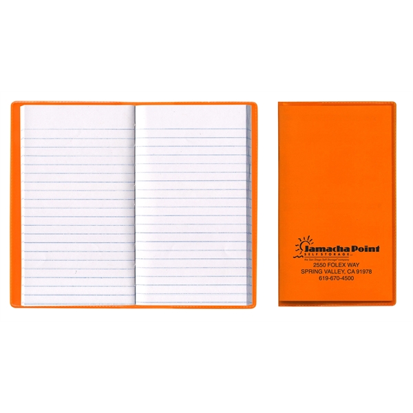 Tally Book - Translucent Vinyl Cover... from ASI 83770 Royal Industries / The Royal Line