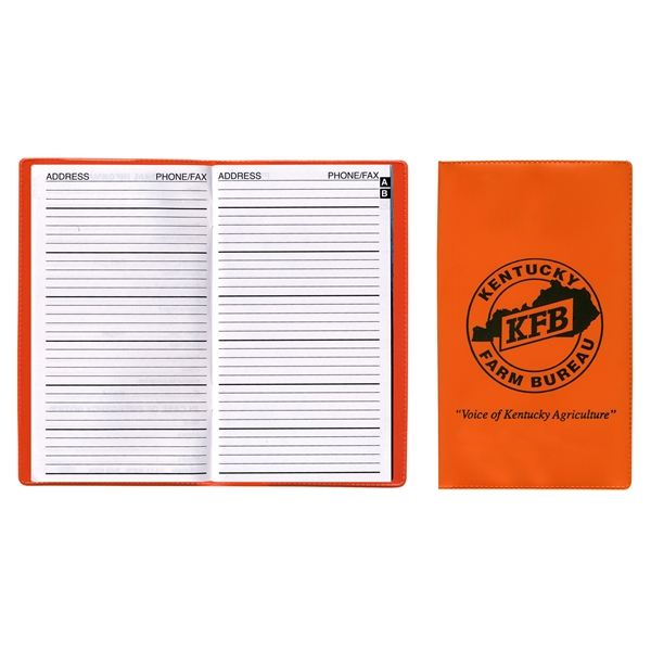 Standard Vinyl Address Book... from ASI 83770 Royal Industries / The Royal Line