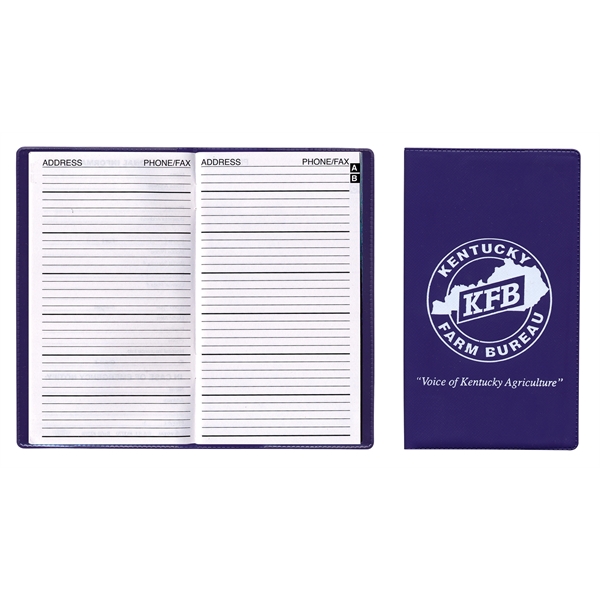 Standard Vinyl Address Book... from ASI 83770 Royal Industries / The Royal Line