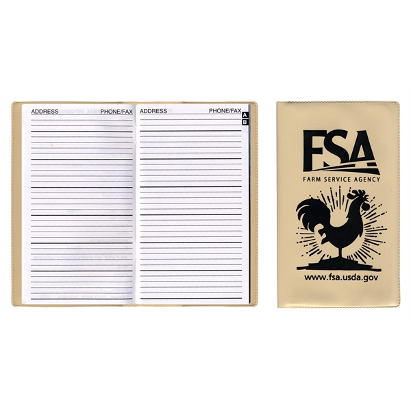 Standard Vinyl Address Book... from ASI 83770 Royal Industries / The Royal Line