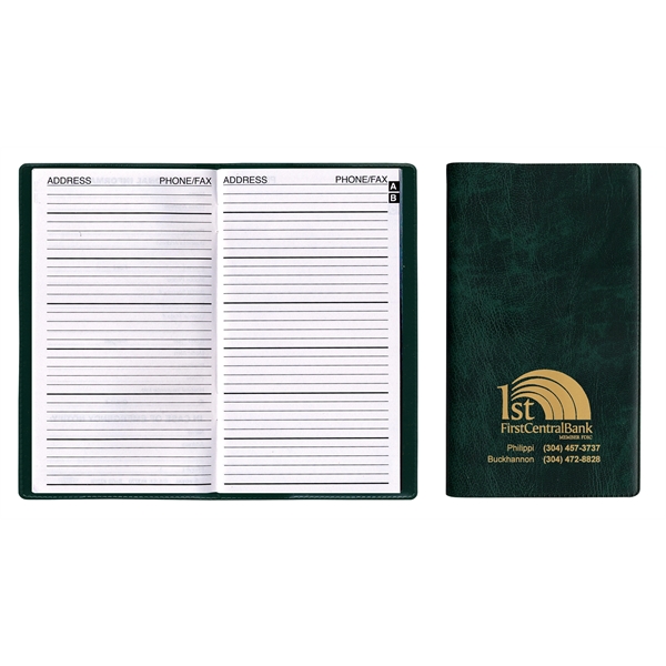 Executive Vinyl Telephone & Address Book... from ASI 83770 Royal Industries / The Royal Line