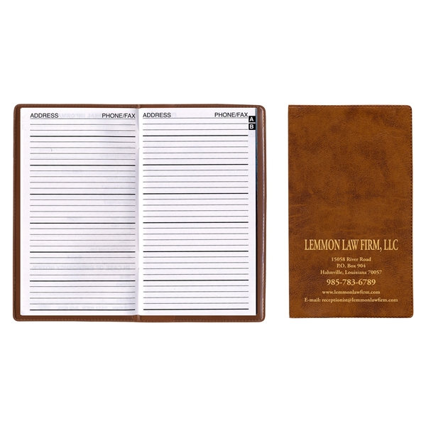 Executive Vinyl Telephone & Address Book... from ASI 83770 Royal Industries / The Royal Line