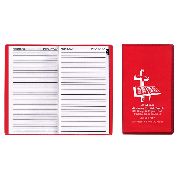 Tally Book - Translucent Vinyl Cover... from ASI 83770 Royal Industries / The Royal Line
