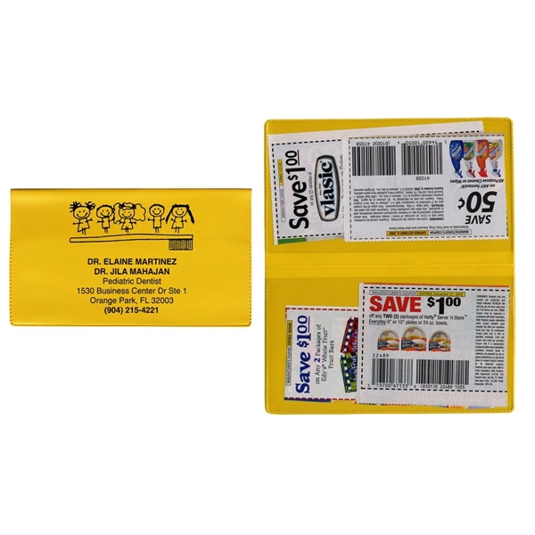 2-pocket coupon cases.... from ASI 83770 Royal Industries / The Royal Line