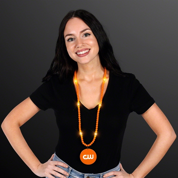 Still-Light Beads with Medallions; Imprinted Pricing... from ASI 34194 ALightPromos