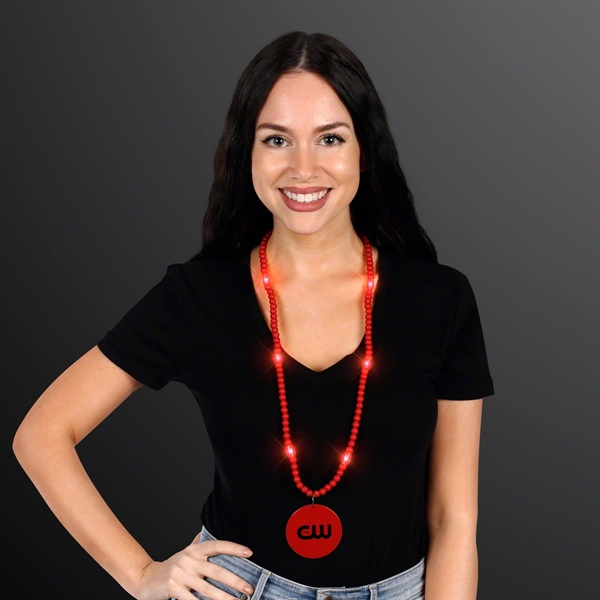 Still-Light Beads with Medallions; Imprinted Pricing... from ASI 34194 ALightPromos