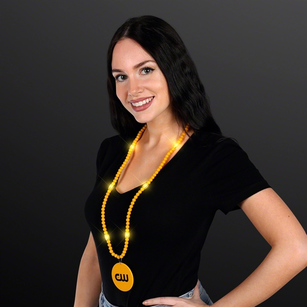 Still-Light Beads with Medallions; Imprinted Pricing... from ASI 34194 ALightPromos