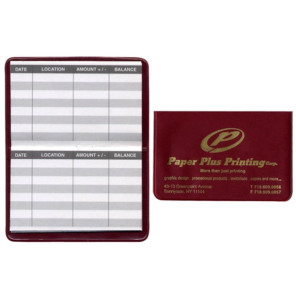 Bank Card Register Card... from ASI 83770 Royal Industries / The Royal Line