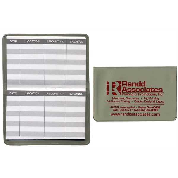 Bank Card Register Card... from ASI 83770 Royal Industries / The Royal Line