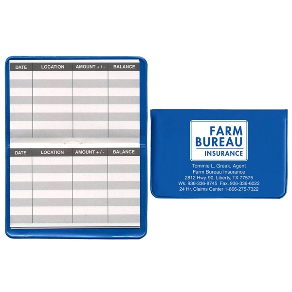 Bank Card Register Card... from ASI 83770 Royal Industries / The Royal Line