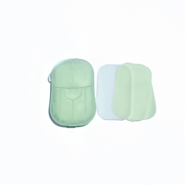 Paper soap sheets in hard plastic flip-top container.... from ASI 30250 AZX Sport USA