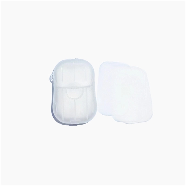 Paper soap sheets in hard plastic flip-top container.... from ASI 30250 AZX Sport USA