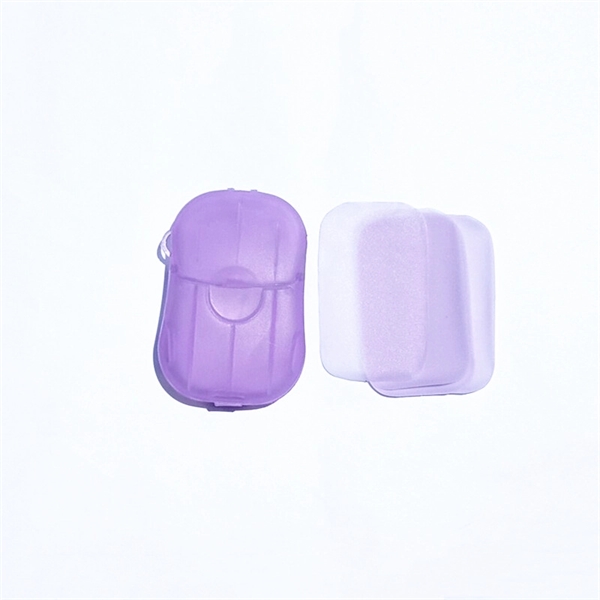 Paper soap sheets in hard plastic flip-top container.... from ASI 30250 AZX Sport USA
