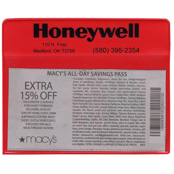 Magnetic Backed Coupon Case... from ASI 83770 Royal Industries / The Royal Line