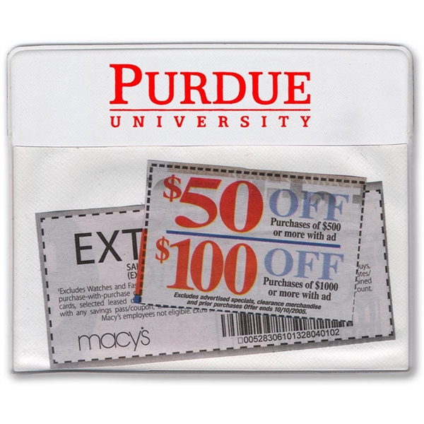 Magnetic Backed Coupon Case... from ASI 83770 Royal Industries / The Royal Line