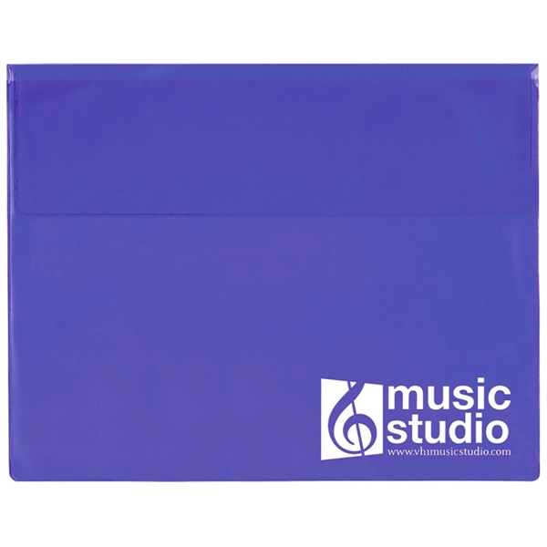 Underarm portfolios in translucent vinyl colors.... from ASI 83770 Royal Industries / The Royal Line