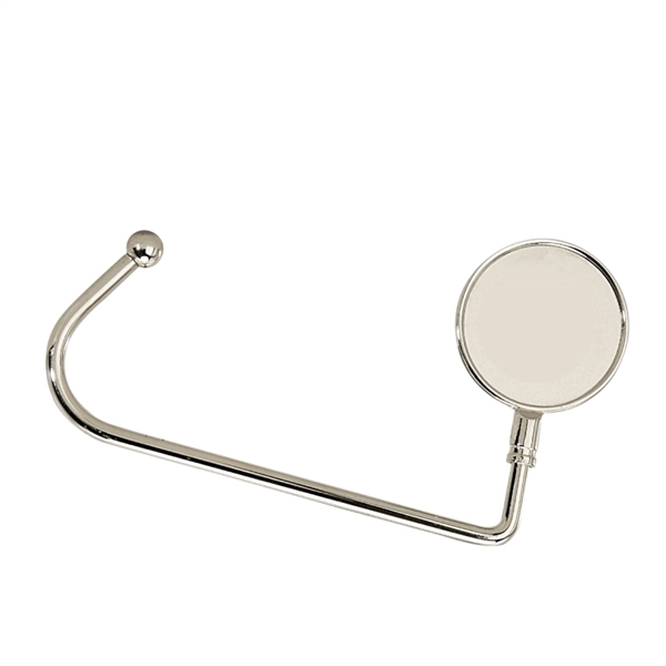 Purse hook made of sterling silver chrome metal for hanging.... from ASI 57655 STOPNGO Line