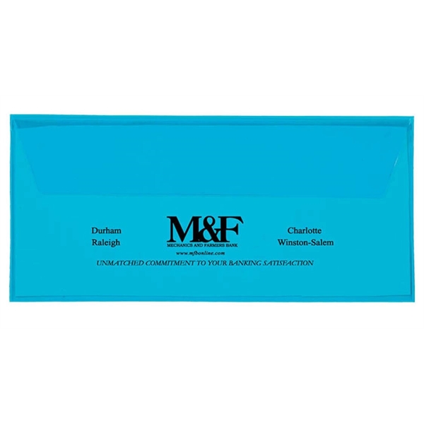 Translucent document cases without snap closure on the flap.... from ASI 83770 Royal Industries / The Royal Line