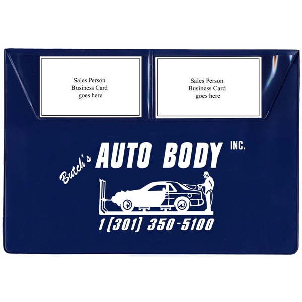 Document case with 2 business card pockets on the flap.... from ASI 83770 Royal Industries / The Royal Line