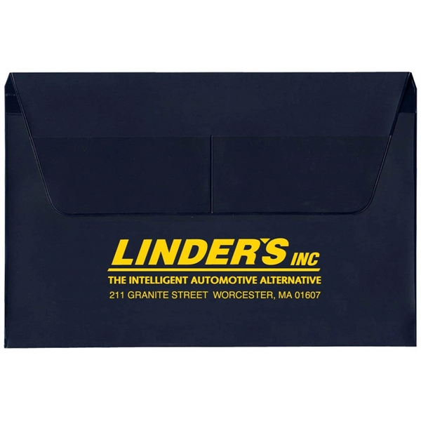 Gusseted document case with 2 pockets on the flap.... from ASI 83770 Royal Industries / The Royal Line