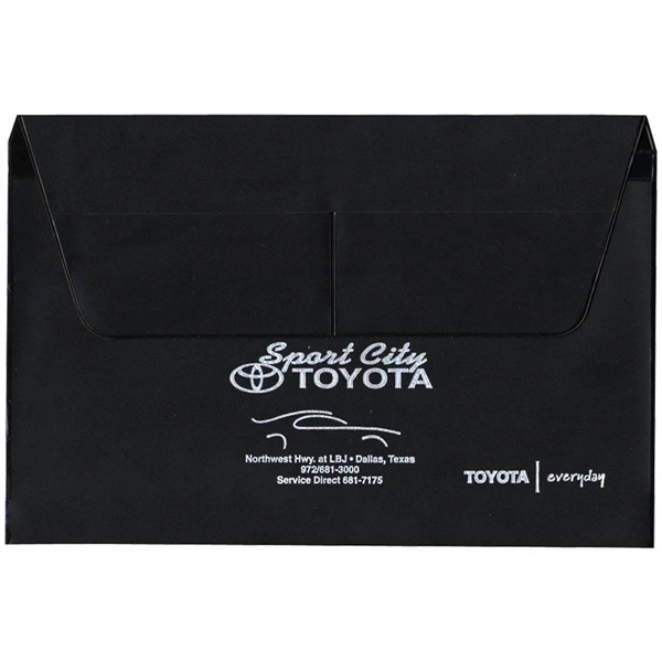 Gusseted document case with 2 pockets on the flap.... from ASI 83770 Royal Industries / The Royal Line