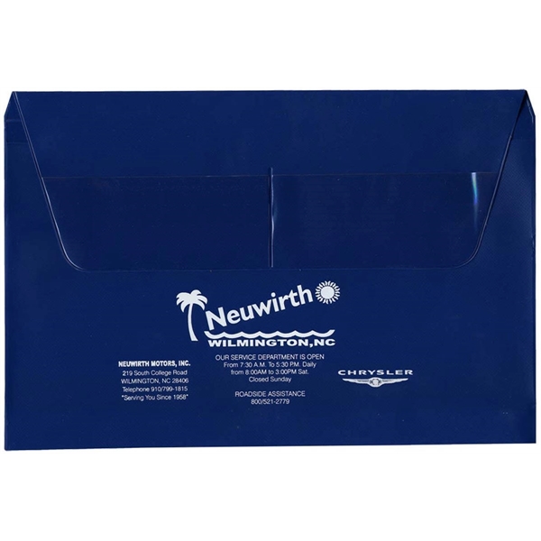 Gusseted document case with 2 pockets on the flap.... from ASI 83770 Royal Industries / The Royal Line