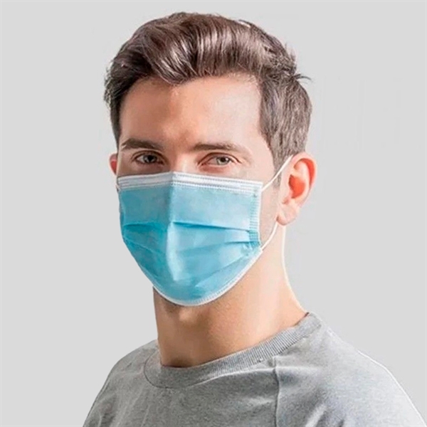 Disposable mask; constructed of 3 layers of soft, breathable non-woven fabric... from ASI 40544 Binaco / Binaline