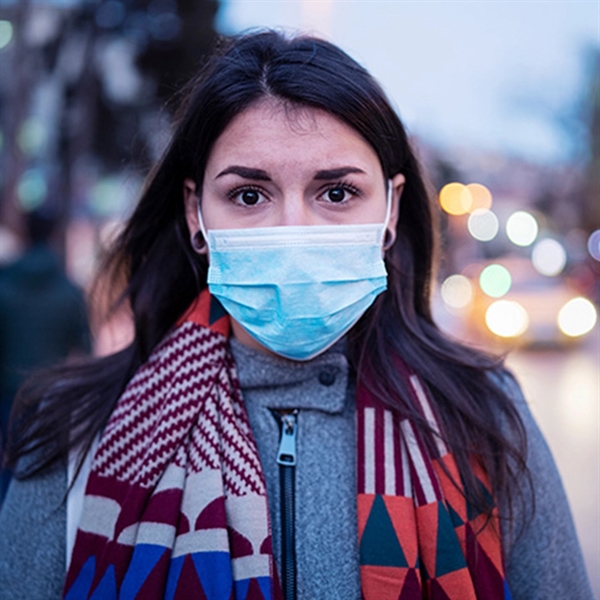 Disposable mask; constructed of 3 layers of soft, breathable non-woven fabric... from ASI 40544 Binaco / Binaline