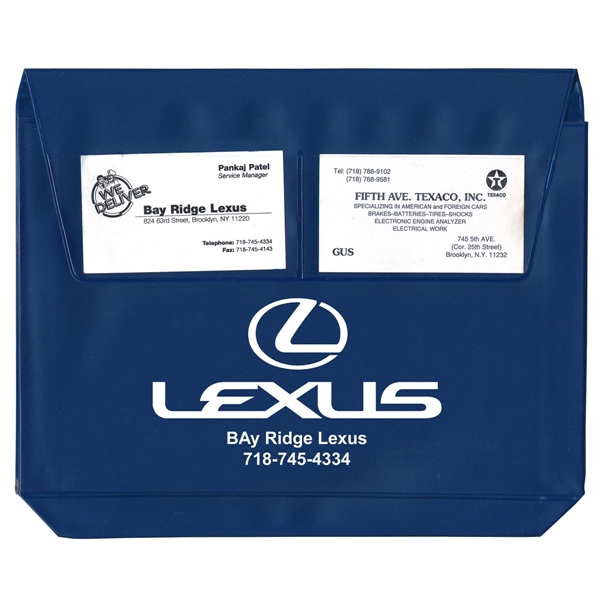 Gusseted Document Case with 2 Pockets on the Flap and wide... from ASI 83770 Royal Industries / The Royal Line